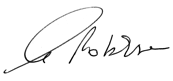 Anne Robertson Signature